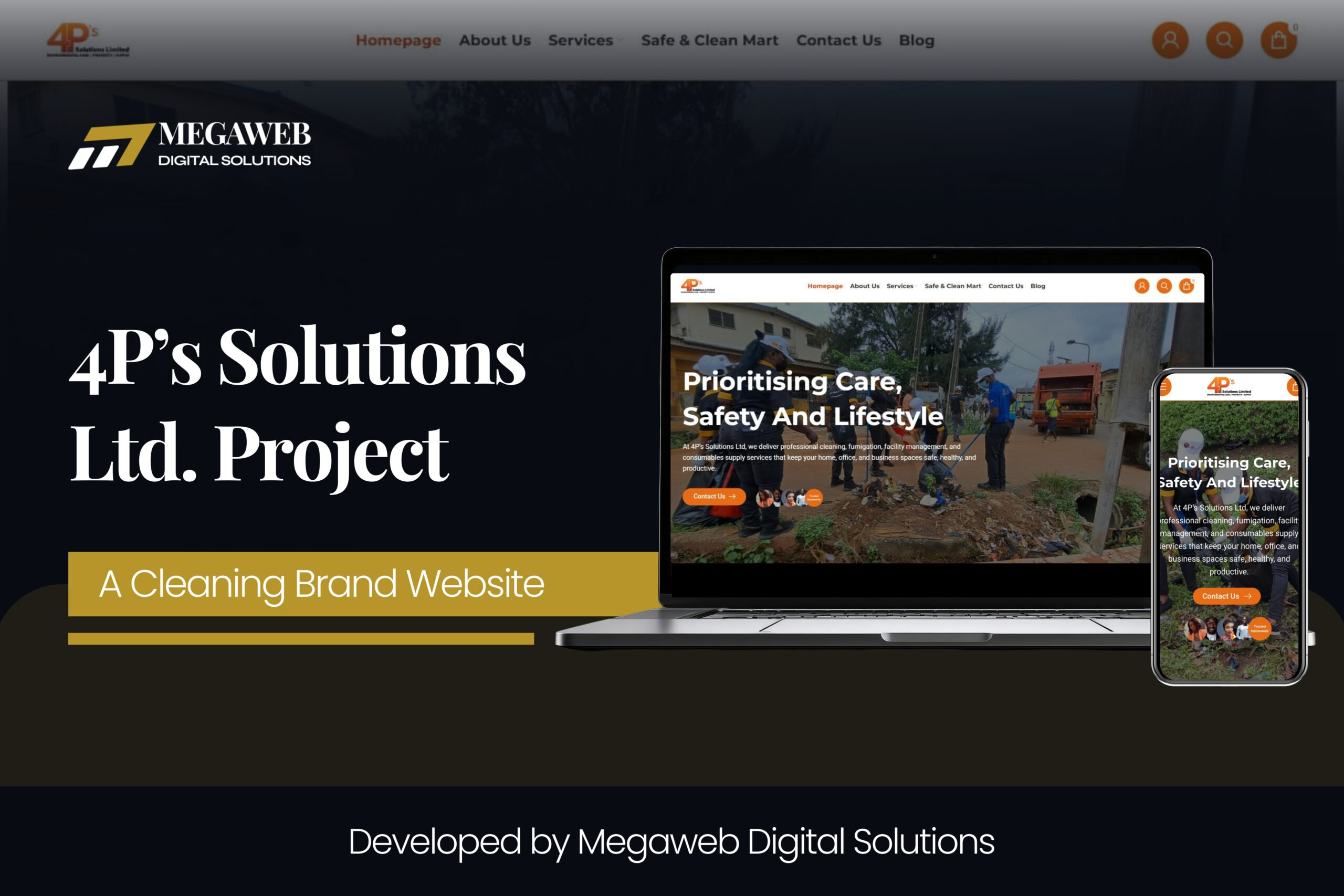 4P’s Solution Website